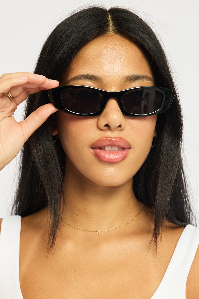 Black Animal Print Fashion Sunglasses for Ally Fashion