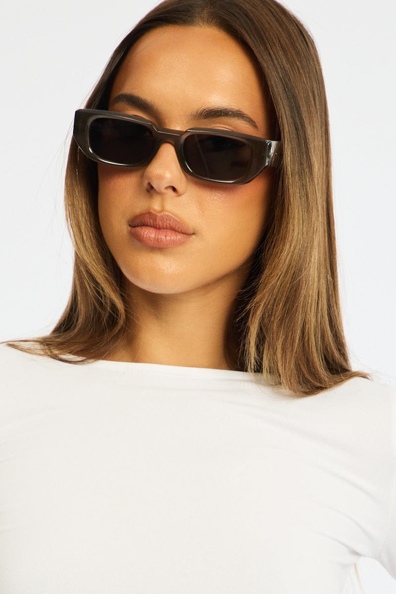 Grey Fashion Sunglasses for Ally Fashion