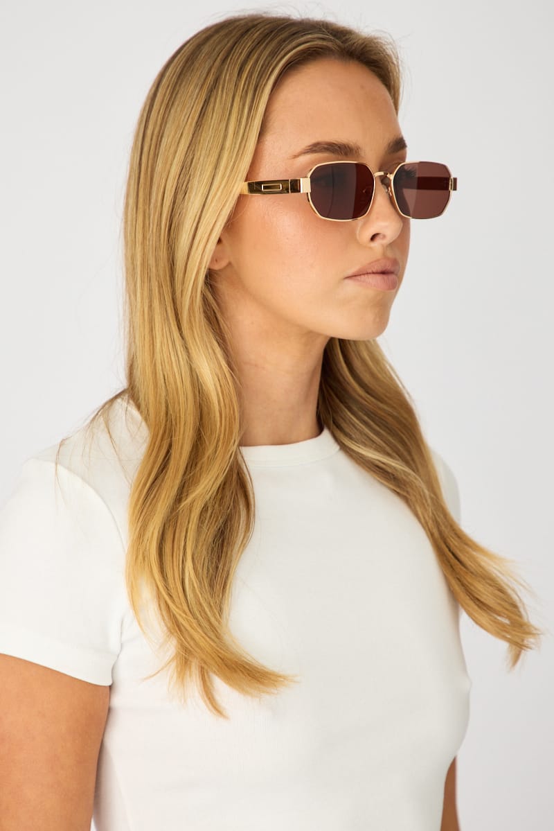 Brown Fashion Sunglasses for Ally Fashion