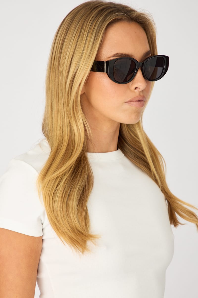 Black Animal Print Fashion Sunglasses for Ally Fashion