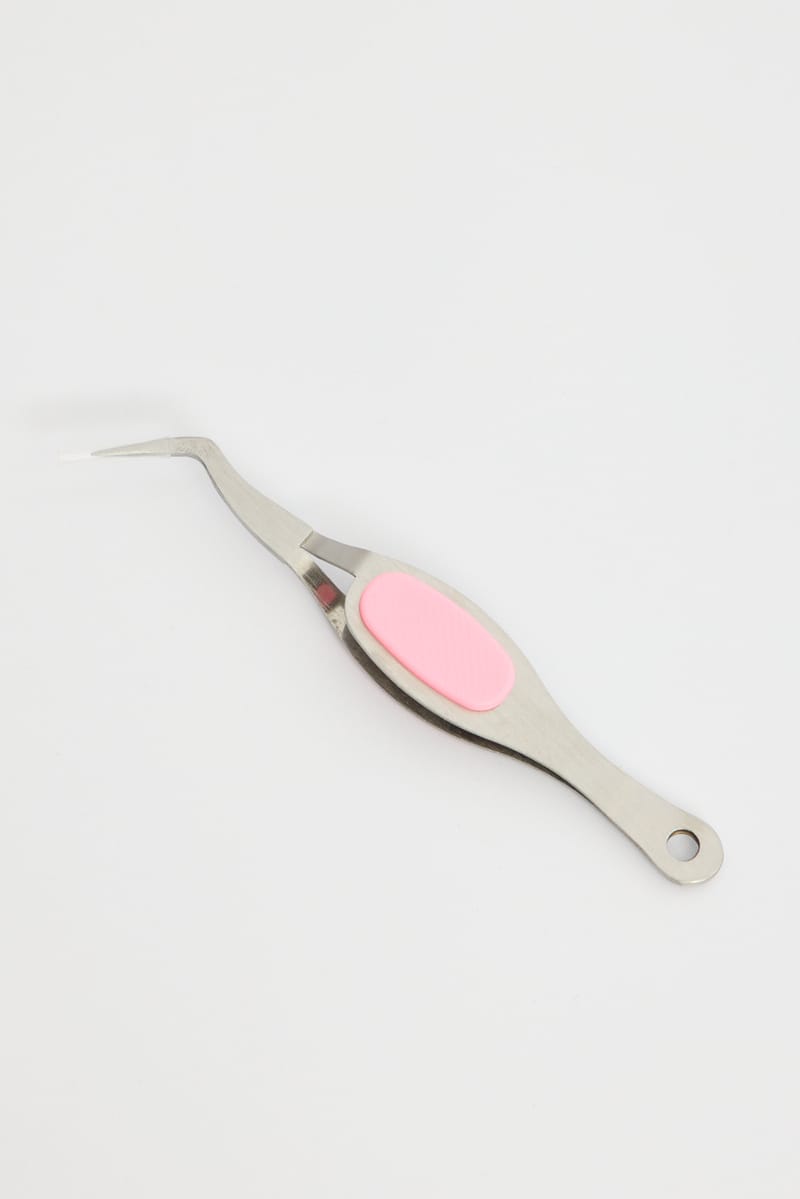 Silver Lash Extension Tweezers for Ally Fashion
