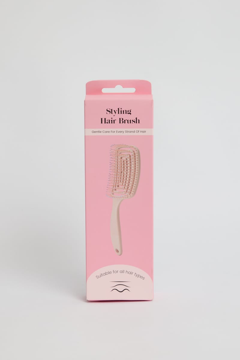 Pink Styling Hair Brush for Ally Fashion
