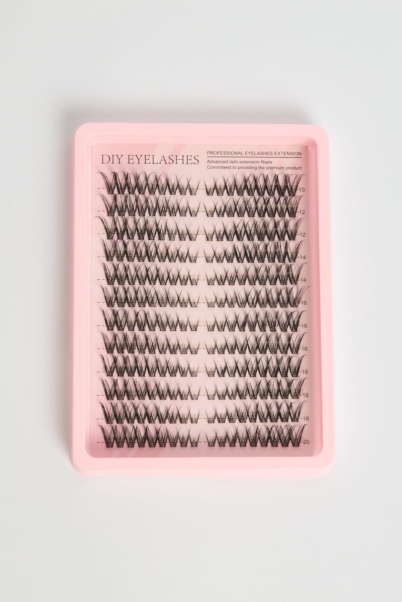 Black Diy Eyelash Extension Mixed Set for Ally Fashion