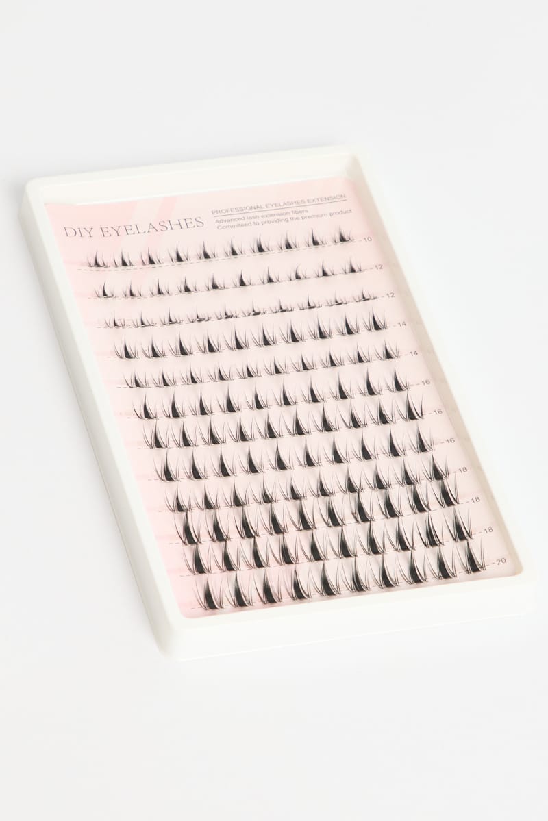 Black Diy Eyelash Extension Mixed Set for Ally Fashion