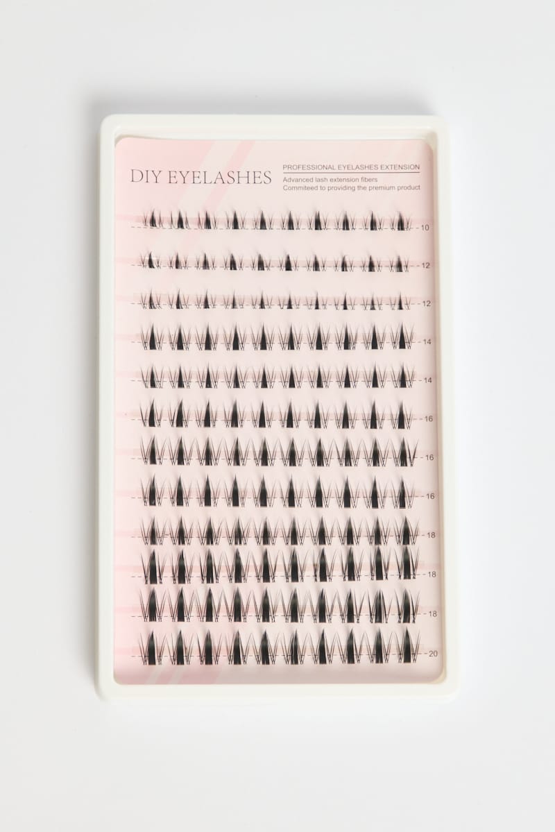 Black Diy Eyelash Extension Mixed Set for Ally Fashion
