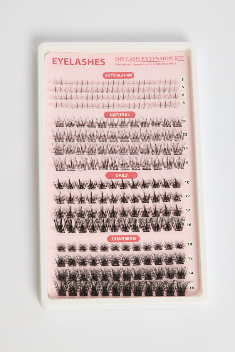 Black Diy Eyelash Extension Mixed Set for Ally Fashion
