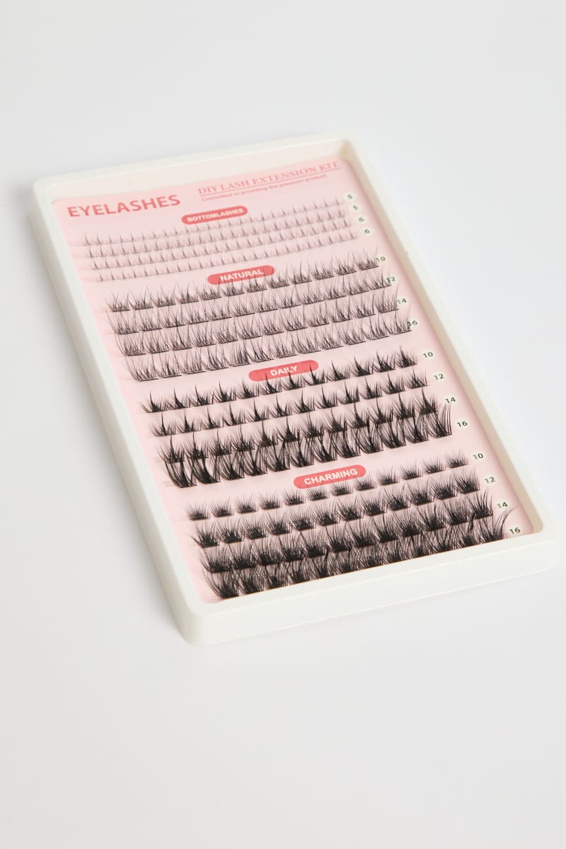 Black Diy Eyelash Extension Mixed Set for Ally Fashion