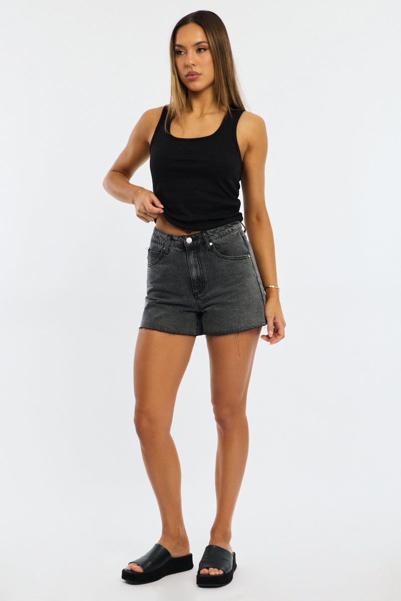 Black Tank Sleeveless for Ally Fashion