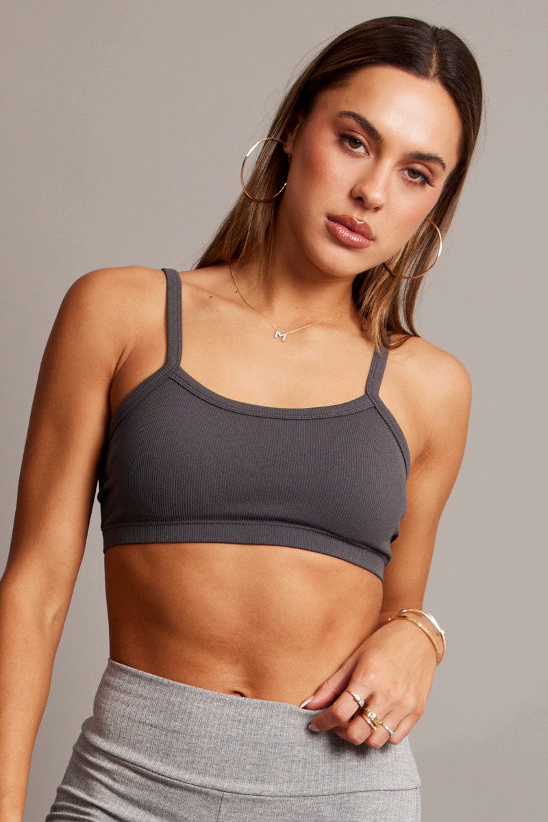 Grey Bralette Seamless for Ally Fashion