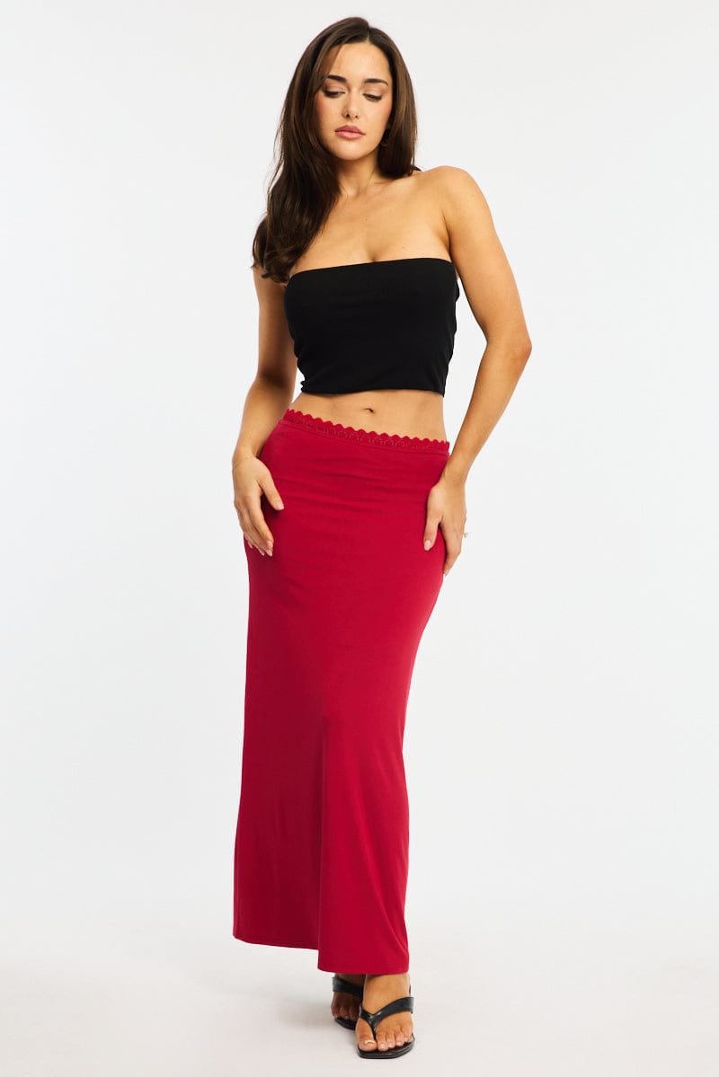 Black Bandeau Top Sleeveless Strapless Rib for Ally Fashion