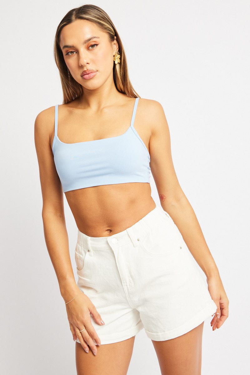 Blue Bralette Supersoft for Ally Fashion