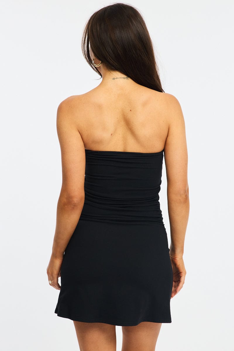 Black Bodycon Dress Mini for Ally Fashion