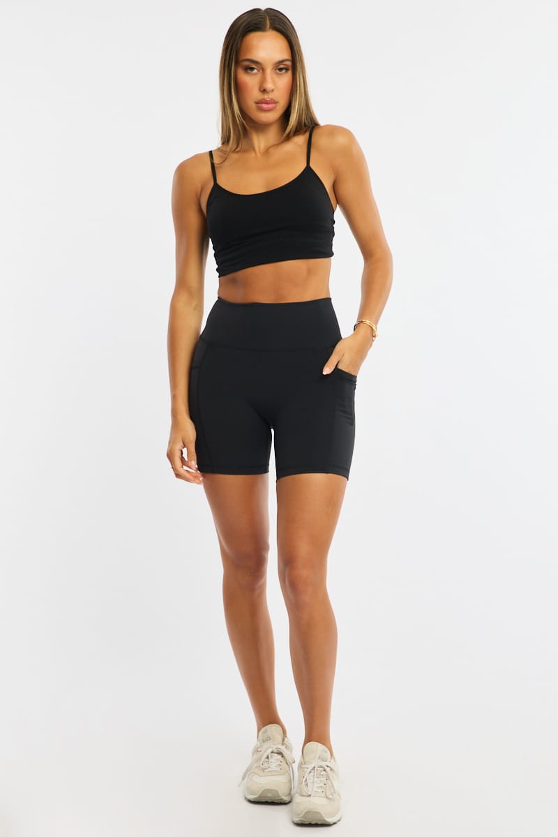 Black Bike Short for Ally Fashion