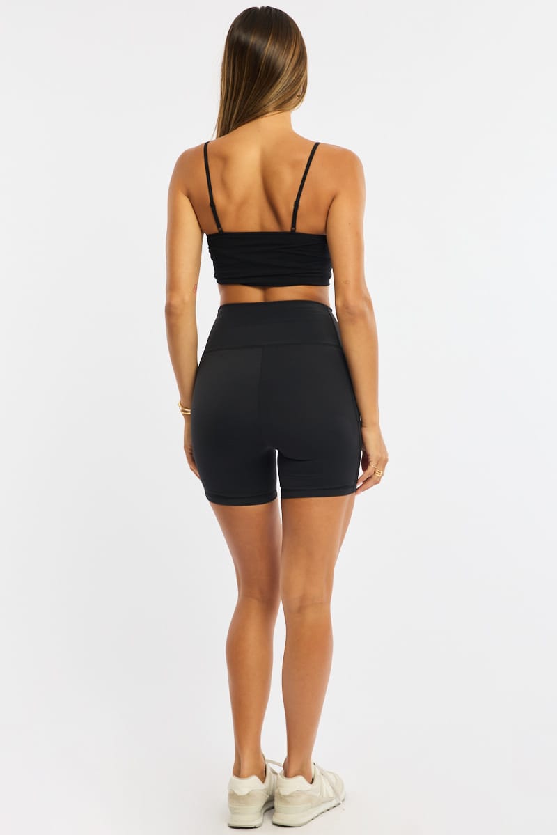Black Bike Short for Ally Fashion
