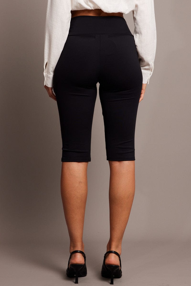 Black Capri Leggings for Ally Fashion