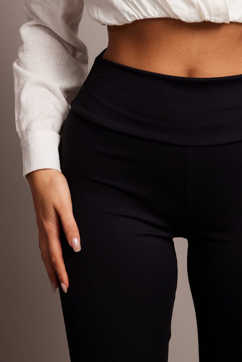 Black Capri Leggings for Ally Fashion