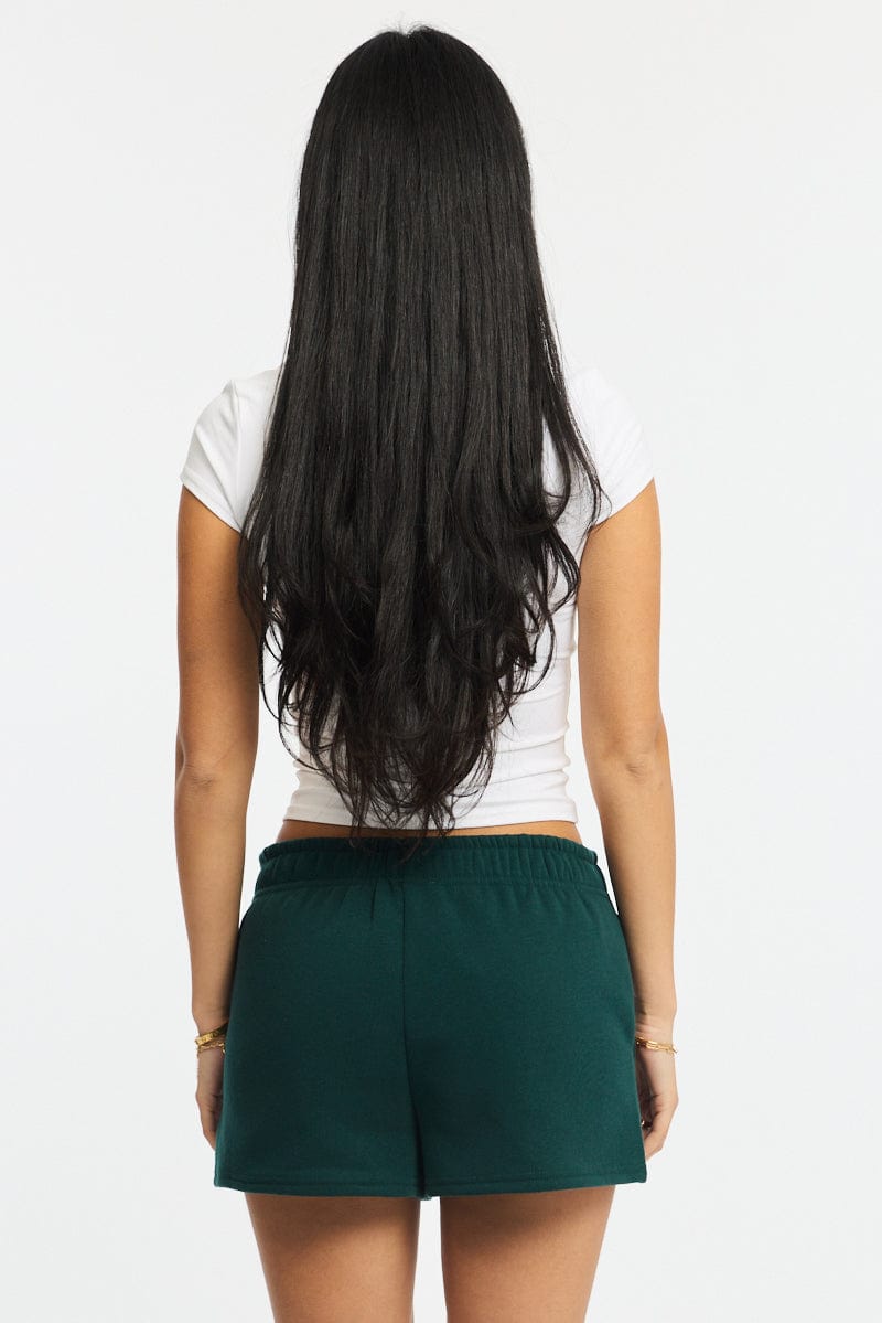 Green Track Short Elasticated Waist for Ally Fashion