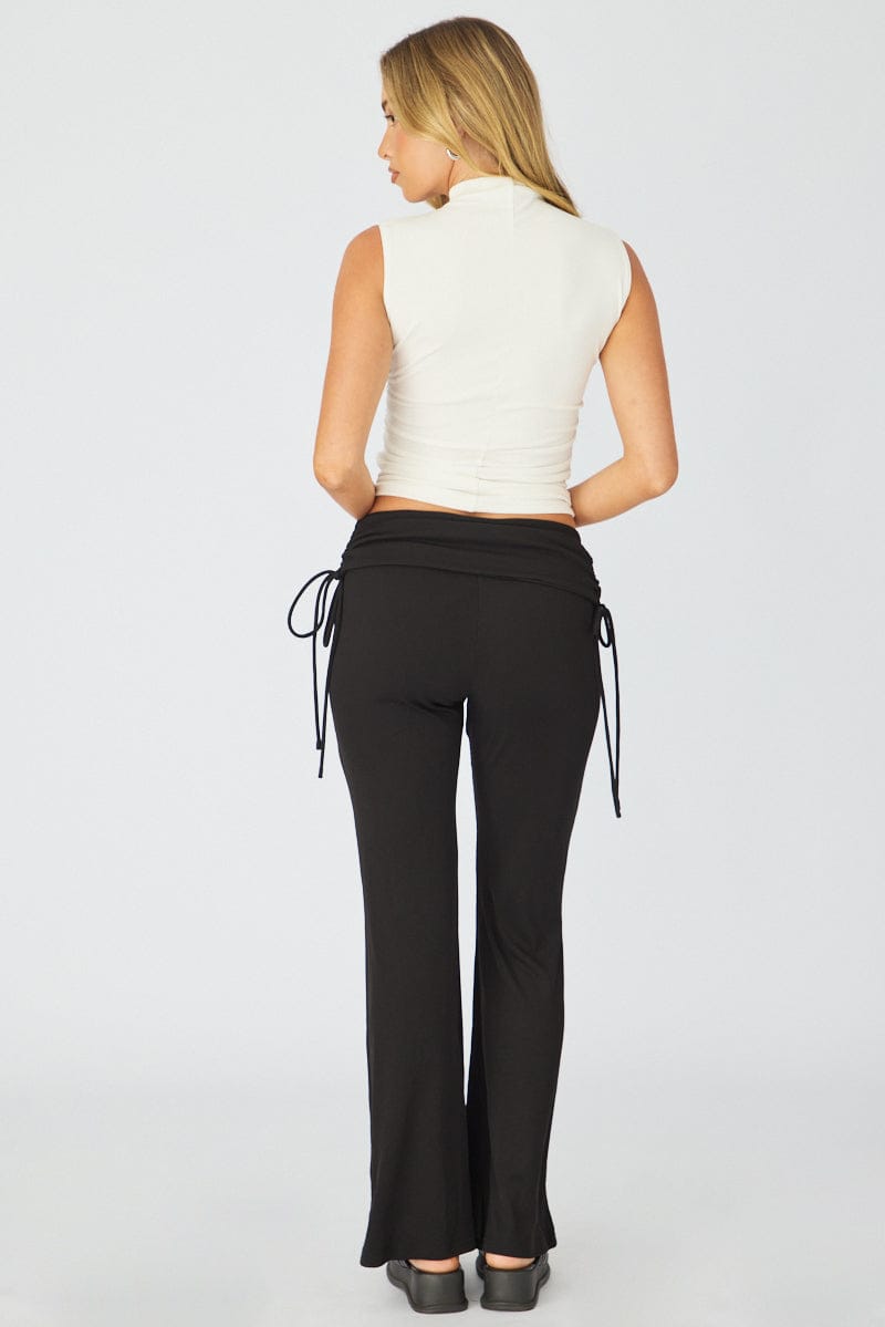 Black Flare Leg Pants for Ally Fashion