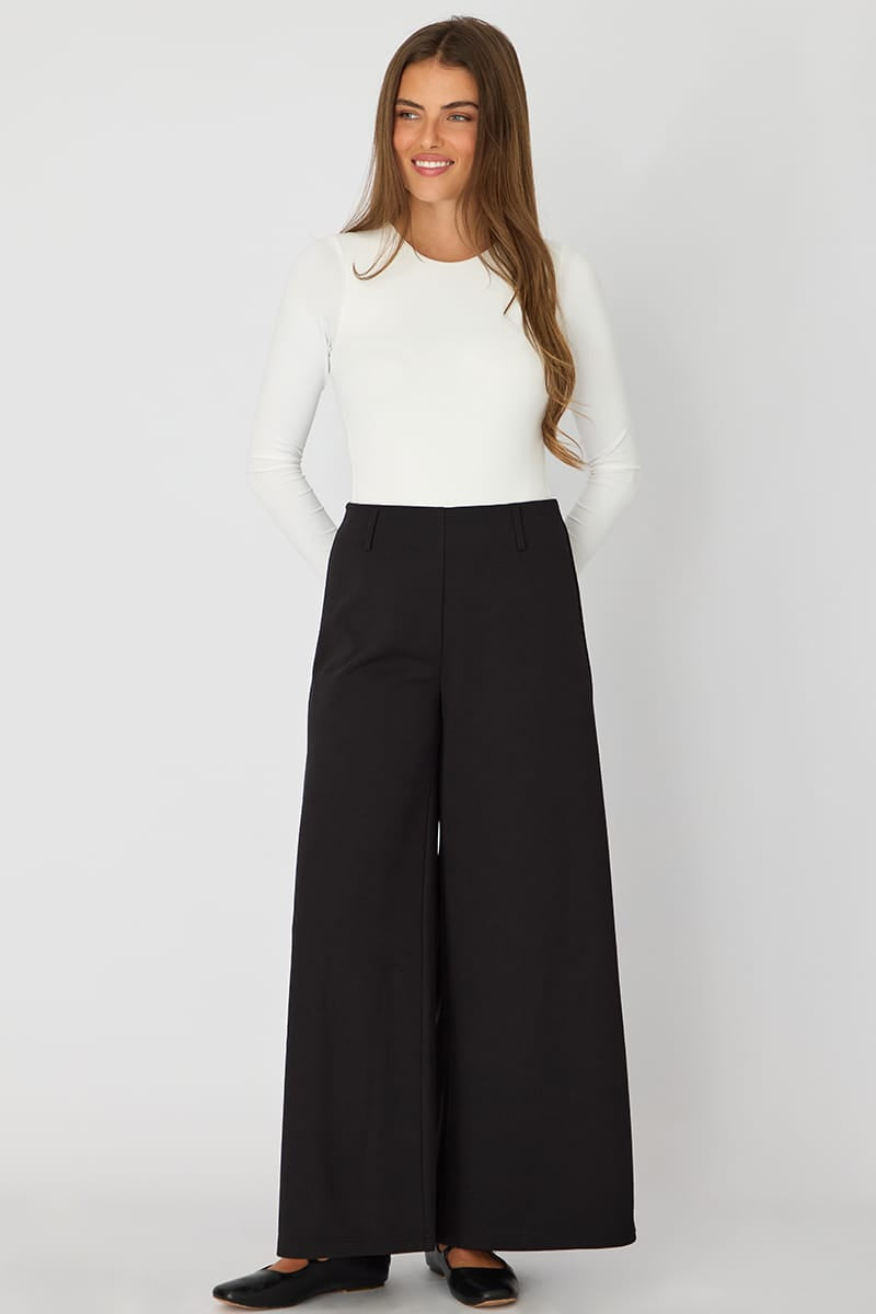 Black Wide Leg Pants for Ally Fashion