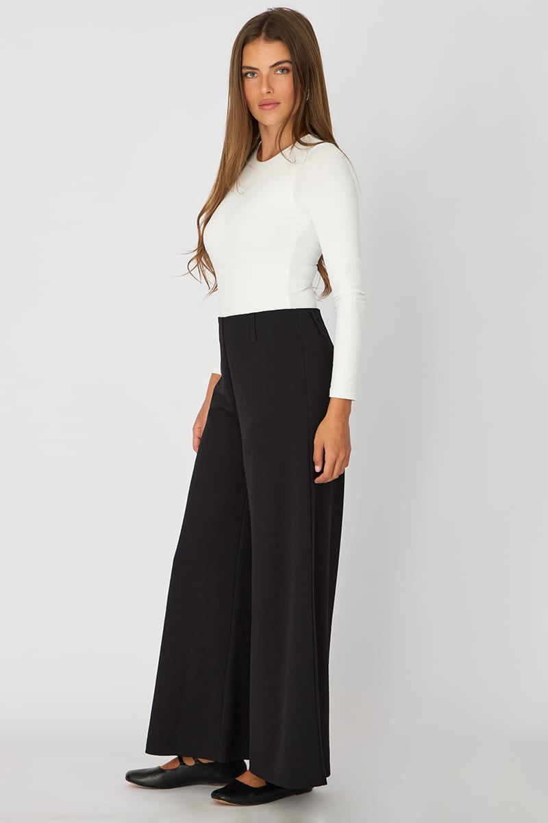 Black Wide Leg Pants for Ally Fashion