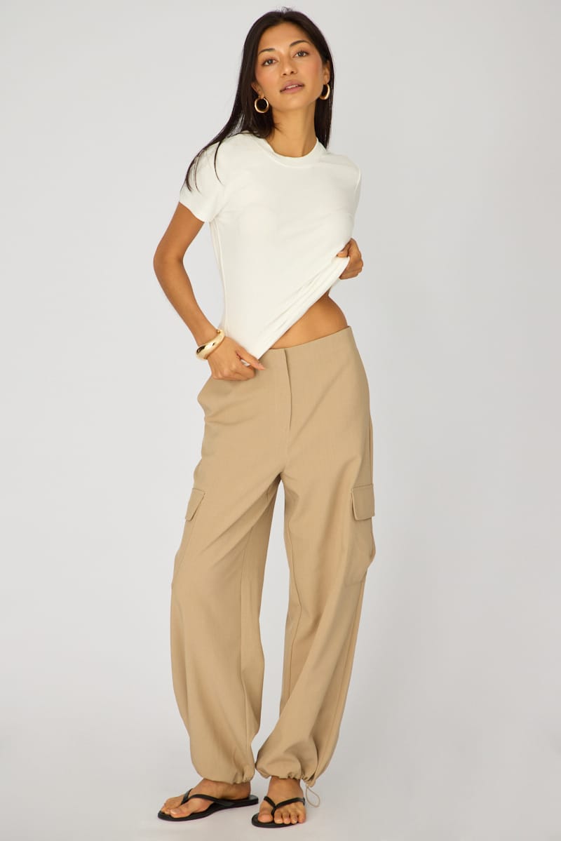 Green Cargo Pant Mid Rise for Ally Fashion