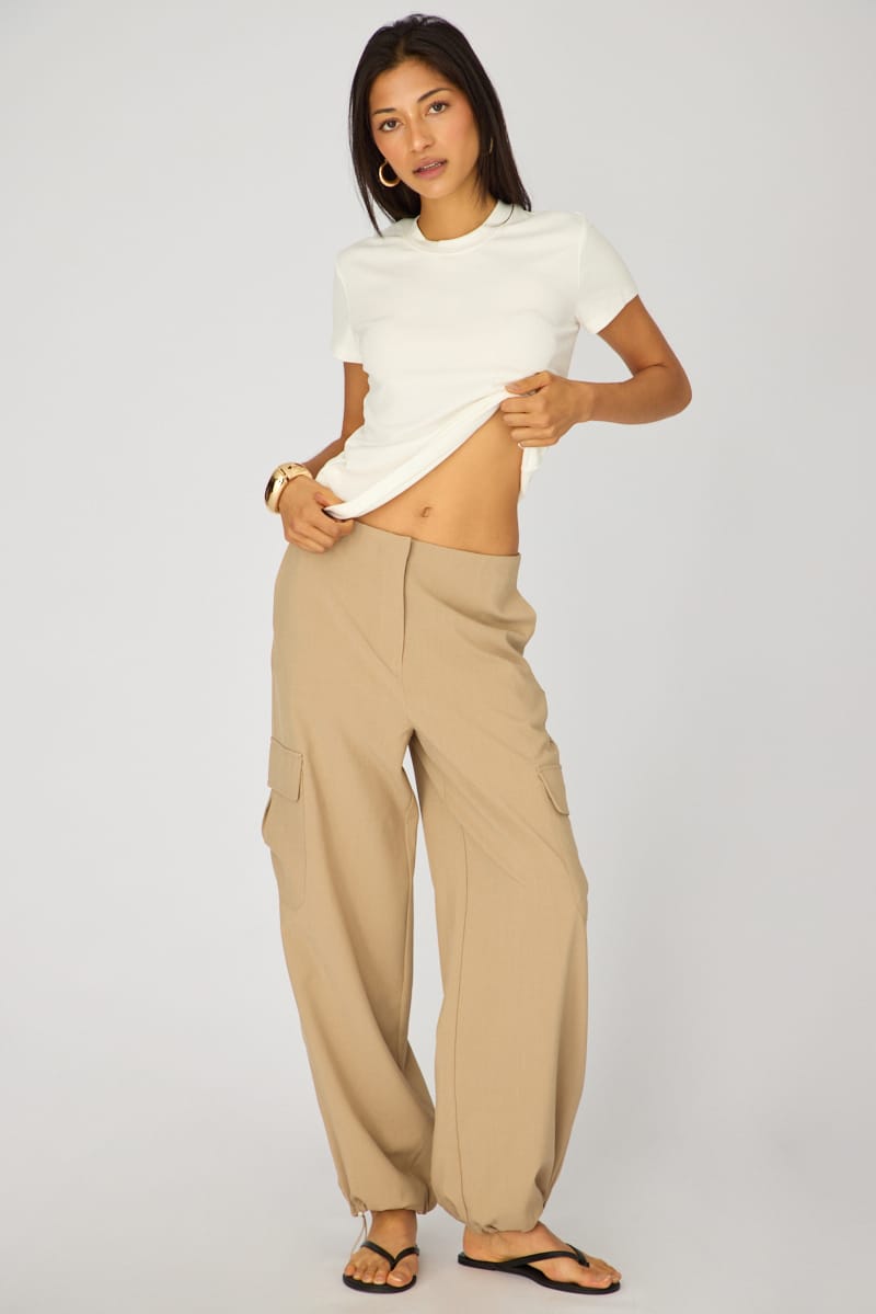 Green Cargo Pant Mid Rise for Ally Fashion