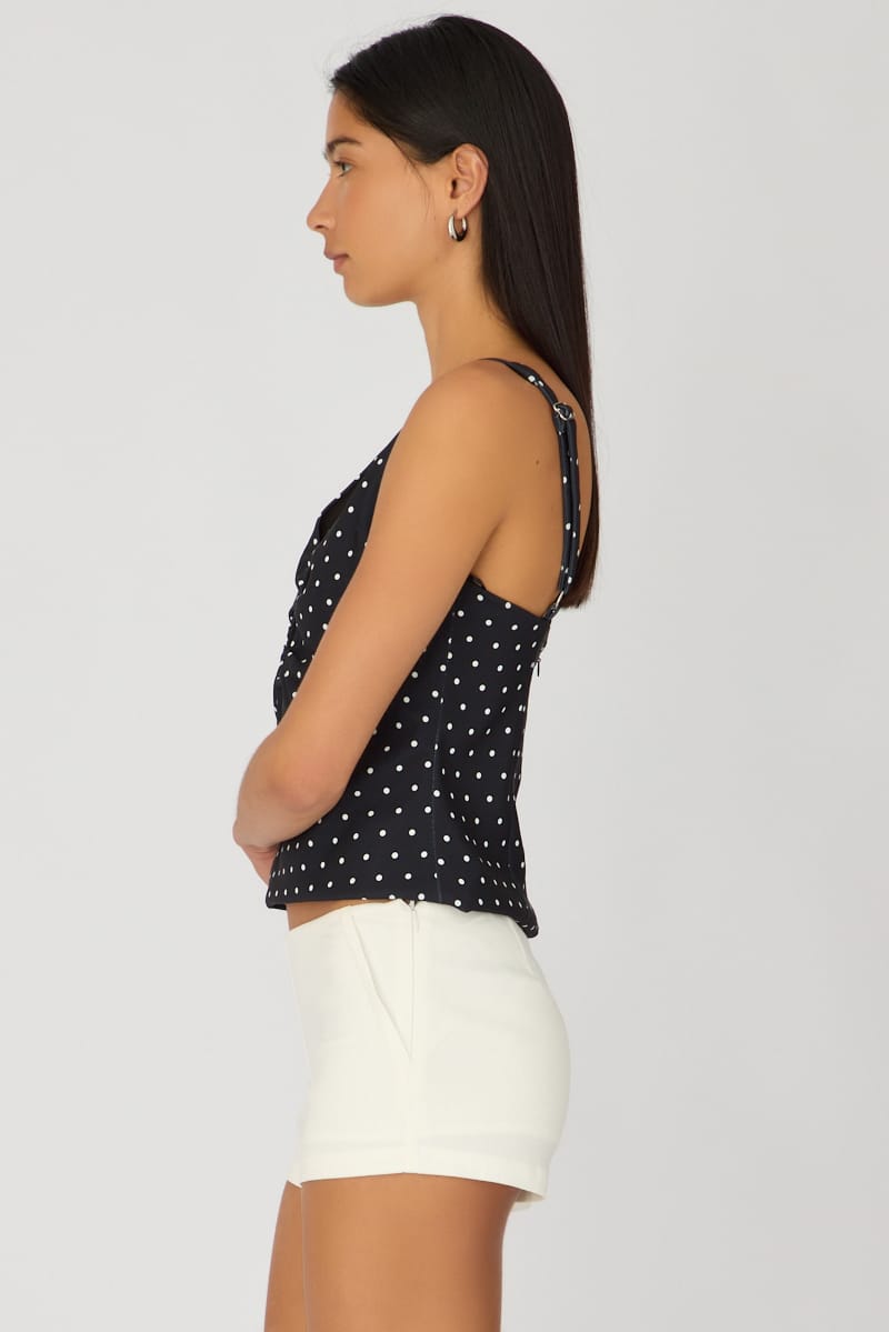 White Mini Shorts for Ally Fashion