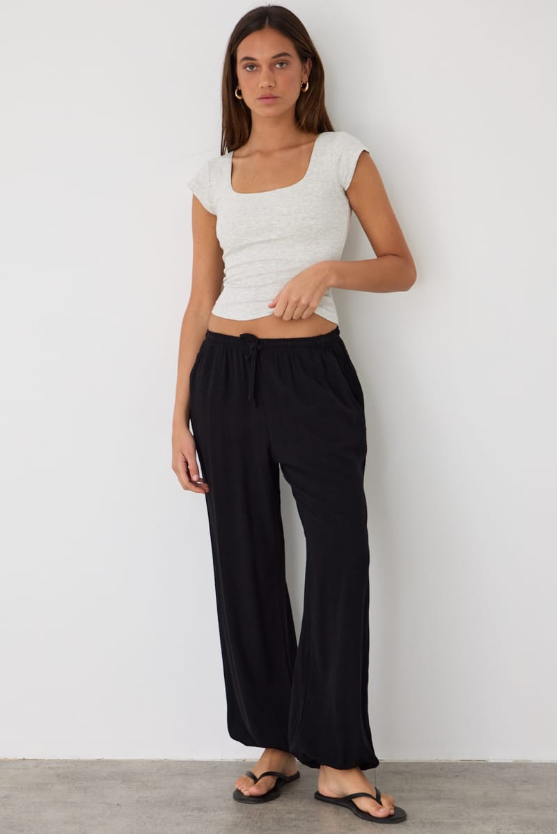 Black Balloon Pant for Ally Fashion
