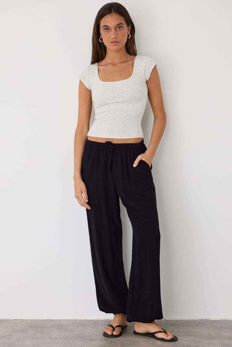 Black Balloon Pant for Ally Fashion