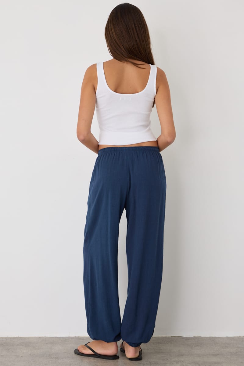 Blue Balloon Pant for Ally Fashion