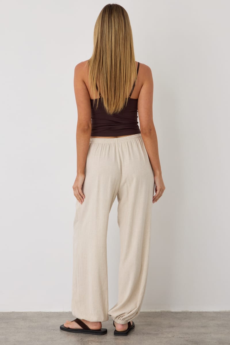 Beige Balloon Pant for Ally Fashion