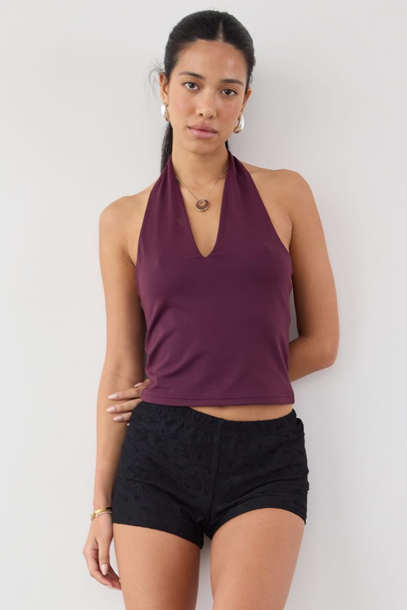Black Lace Jersey Shorts for Ally Fashion