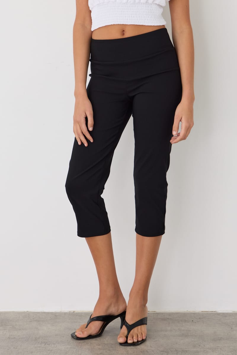 Black Capri Pants for Ally Fashion