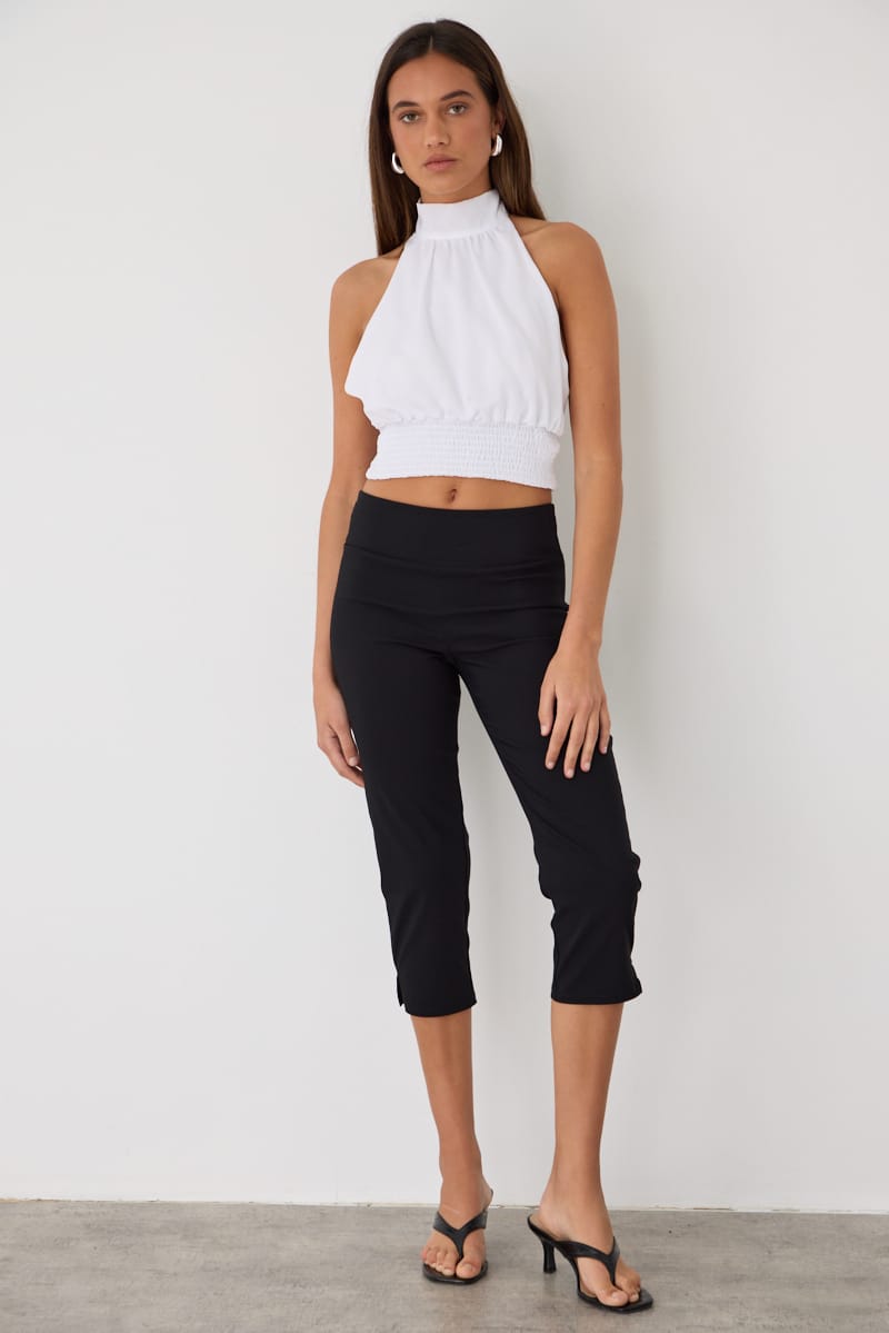 Black Capri Pants for Ally Fashion