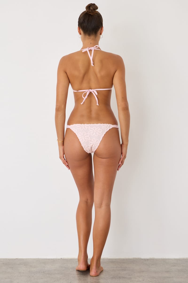Pink Triangle Bikini Set for Ally Fashion