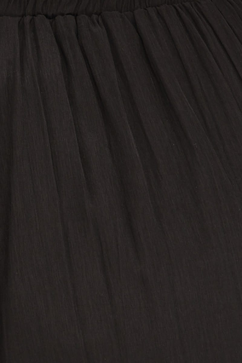 Black Essential Pull On Cotton Short for Ally Fashion