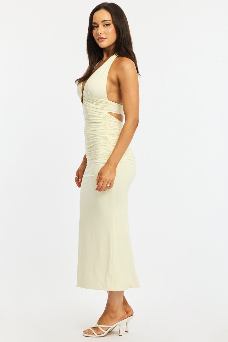 White Bodycon Dress Sleeveless
