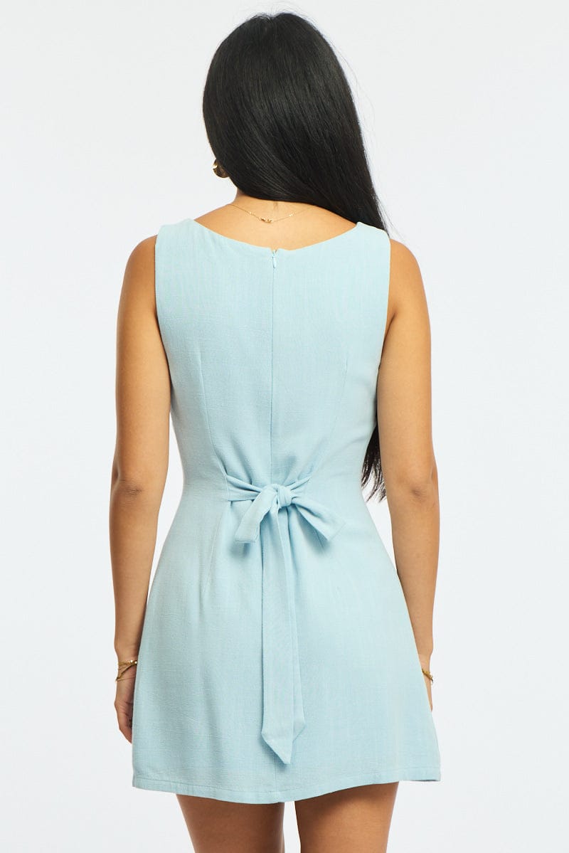 Blue Bodycon Dress Mini | Ally Fashion Blue Bodycon Dress Mini | Ally Fashion