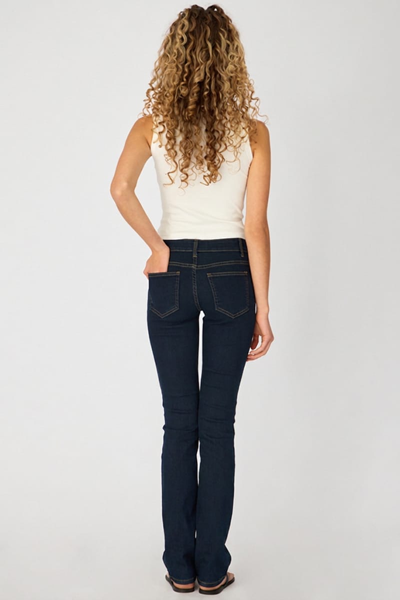 Denim Skinny Jeans Low Rise Cropped Length for Ally Fashion