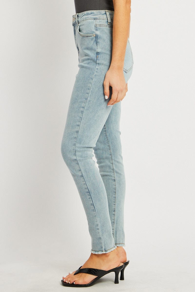 Denim Skinny Jean High Rise for Ally Fashion