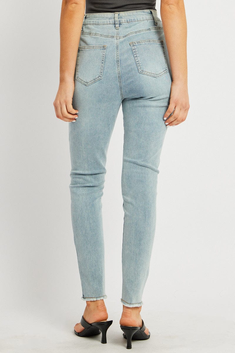 Denim Skinny Jean High Rise for Ally Fashion