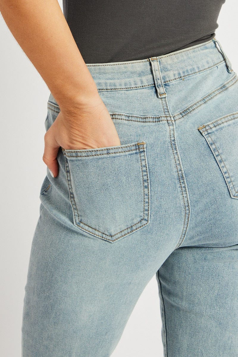 Denim Skinny Jean High Rise for Ally Fashion