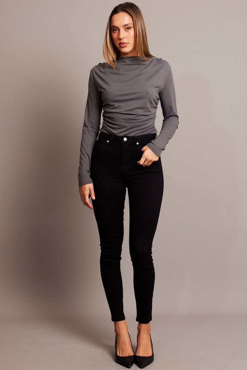 Black Skinny Jean High Rise for Ally Fashion