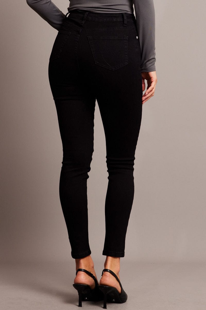 Black Skinny Jean High Rise for Ally Fashion