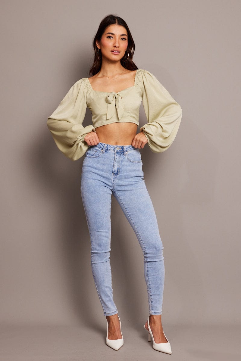 Denim Skinny Jean High Rise for Ally Fashion