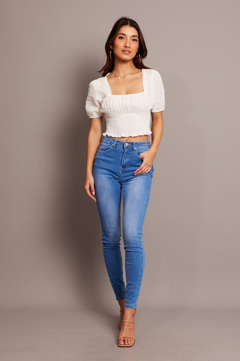 Denim Skinny Jean High Rise for Ally Fashion