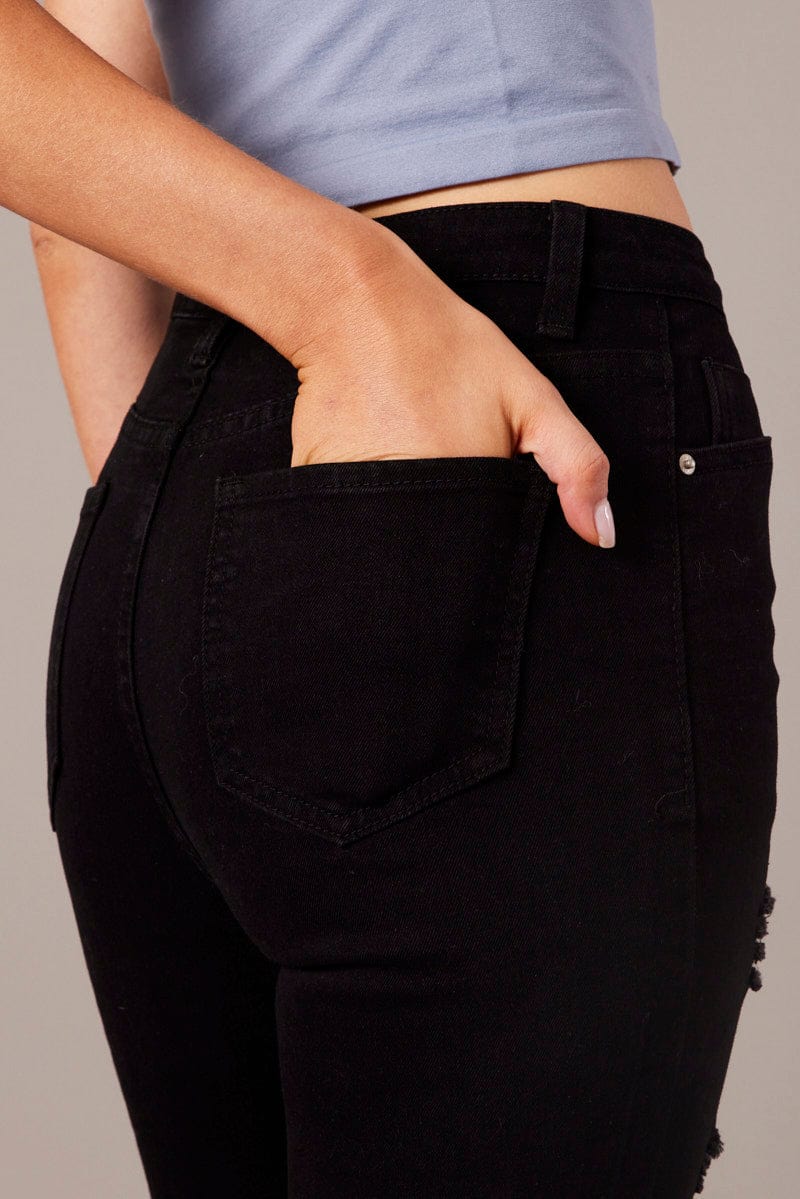 Black Skinny Jean High Rise for Ally Fashion