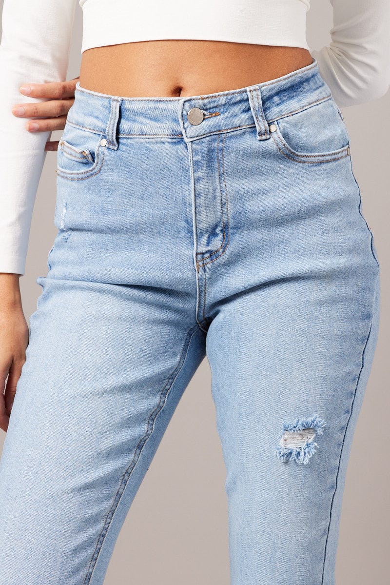 Denim Skinny Jean High Rise for Ally Fashion