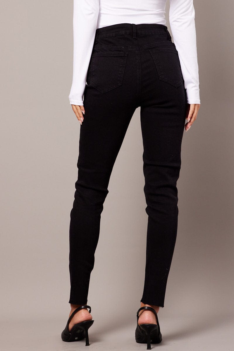 Black Skinny Jean High Rise for Ally Fashion