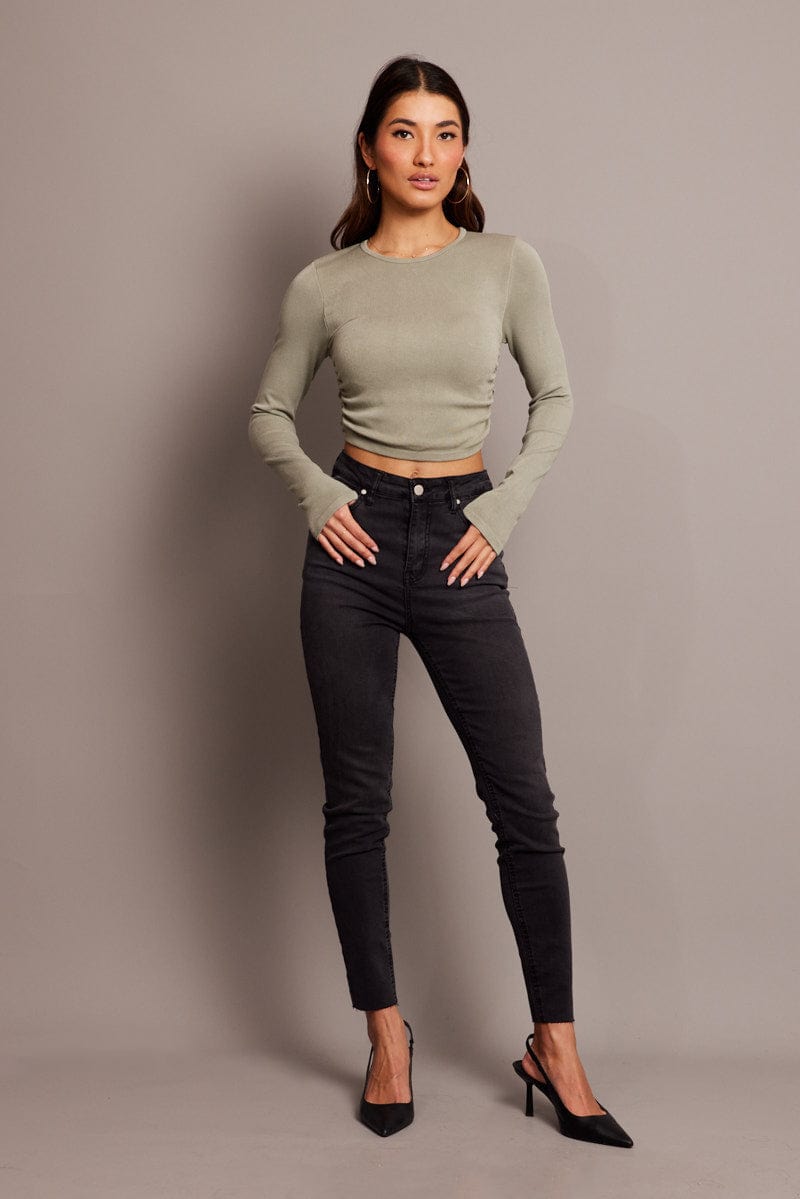 Denim Skinny Jean High Rise for Ally Fashion